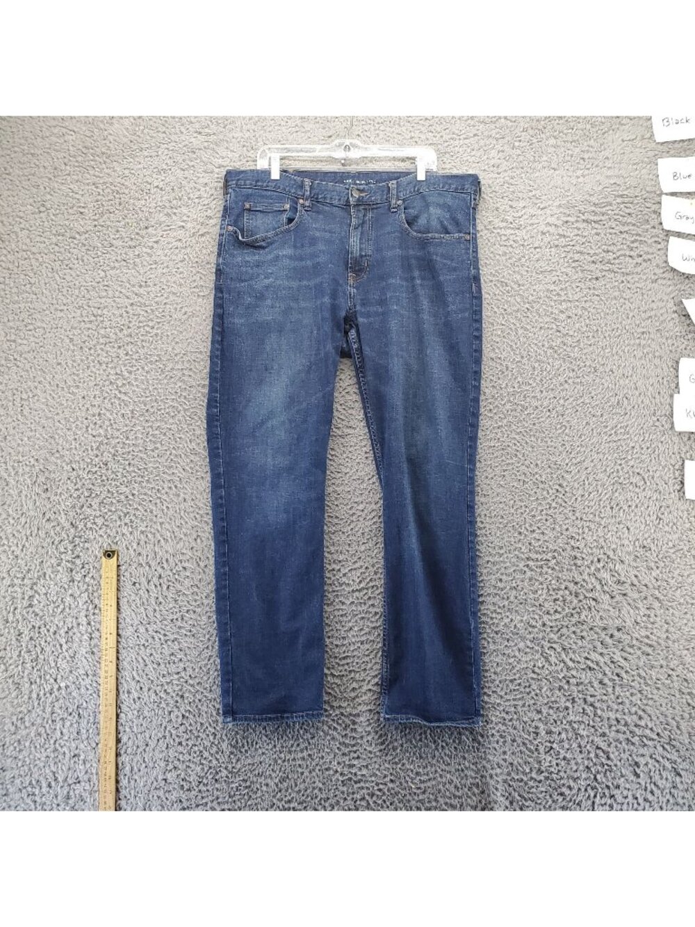Old Navy Jeans Mens 38x32 Blue Slim Stretch Cotton Blend Denim Casual